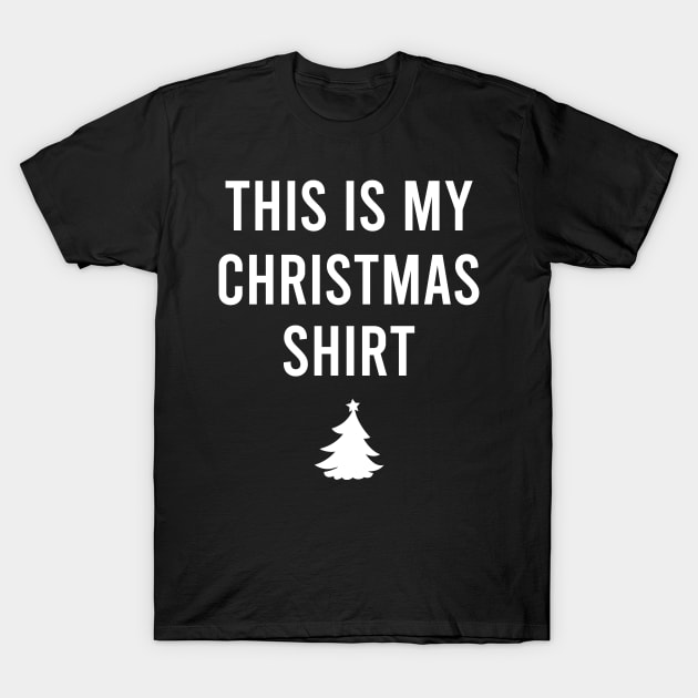 This Is My Christmas Pajama Shirt Funny Christmas 2 T-Shirt by SloanCainm9cmi